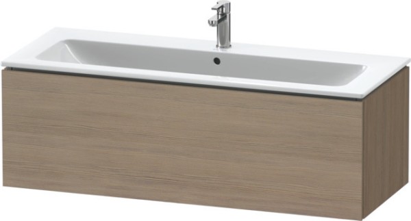 Duravit L-Cube Waschtischunterbau wandhängend Eiche Terra Matt 1220x481x400 mm - LC6143035350E00