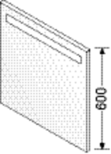 Burgbad Leuchtspiegel Sys30 PG1 Aqua 600x600x26 Sys30 PG1 Aqua, SIGP060320