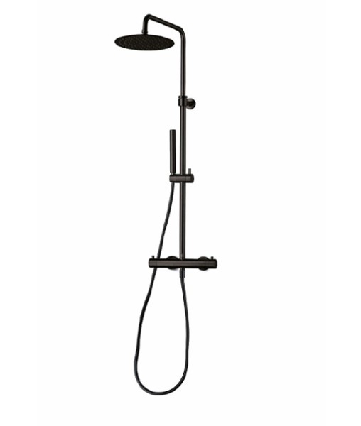 JEE-O Slimlime Shower Set, schwarz strukturiert, 800-6613