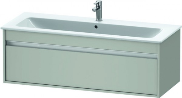 Duravit Ketho Waschtischunterbau wandhängend Betongrau Matt 1200x475x410 mm - KT642100707