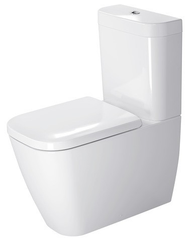 Duravit Happy D.2 Stand WC für Kombination Weiß Hochglanz 630 mm - 2134090000