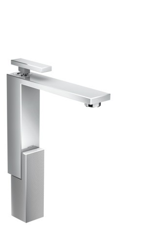 Hansgrohe Waschtischmischer 280 Axor Edge Diamantschliff chrom, 46031000