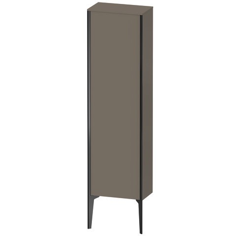 Duravit XViu Halbhochschrank Flanell Grau Seidenmatt 400x240x1330 mm - XV1315RB290