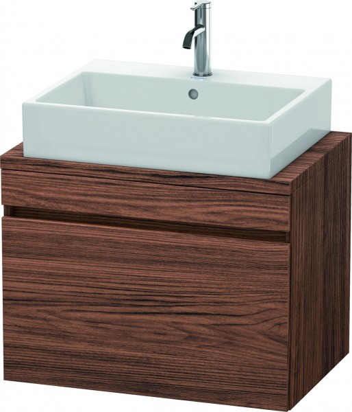 Duravit DuraStyle Konsolenwaschtischunterbau wandhängend Nussbaum dunkel Matt 700x478x512 mm - DS530