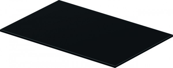 Duravit DuraSquare Glaseinleger Schwarz 770x380x8 mm - 0099678400