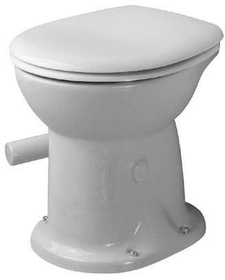 Duravit Duraplus Stand WC Weiß Hochglanz 460 mm - 0180010000