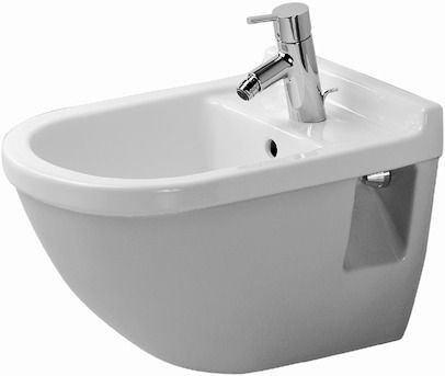 Duravit Starck 3 Wand Bidet Weiß Hochglanz 540 mm - 2230150000