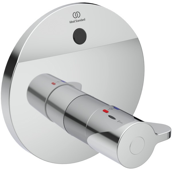 Ideal Standard Sensor-Brausearmatur UP CERAPLUS,BS2, th.Desinfektion,Netz.,Ros.d:170mm,Chrom, A6732A