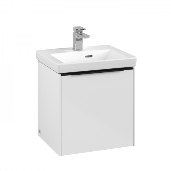 Villeroy & Boch Subway 3.0 Waschbeckenunterschrank, 1 Tür, 423 x 432 x 361,5 mm, Brilliant White / B