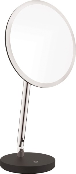 Neuesbad Serie 600 Kosmetik-Spiegel, stehend mit LED-Beleuchtung Oberfläche: chrom