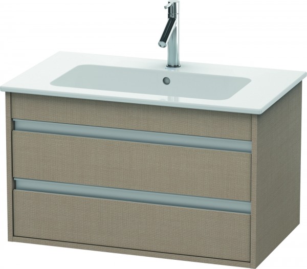 Duravit Ketho Waschtischunterbau wandhängend Leinen Matt 800x475x480 mm - KT642907575