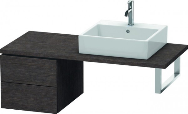 Duravit L-Cube Unterschrank für Konsole Eiche dunkel gebürstet Matt 420x547x400 mm - LC583607272