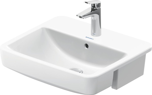 Duravit Duravit No.1 Halbeinbauwaschtisch Weiß Hochglanz 550 mm - 03765500002