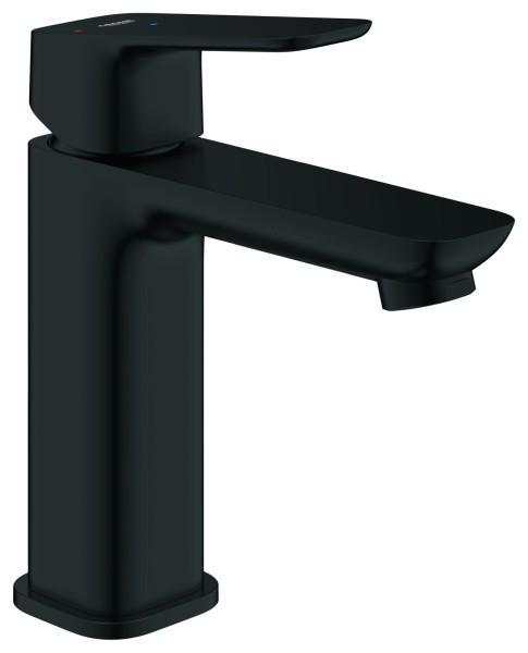 Grohe EH-Waschtischbatterie Cubeo 101757 M-Size MST kalt PO-Ablaufgrt. matt black, 1017572430