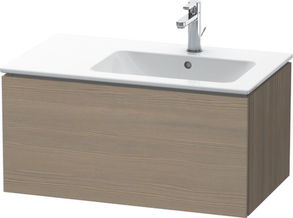 Duravit L-Cube Waschtischunterbau wandhängend Eiche Terra Matt 820x481x400 mm - LC6141035350A00