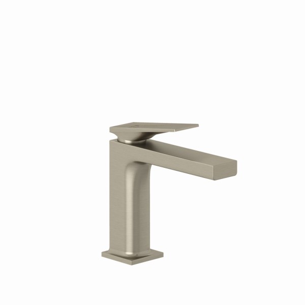 Kludi DECUS Waschtischarmatur 110 ECO PLUS mit Push-Open Ablaufg. Stainless Brushed, 54289N575