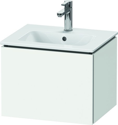 Duravit L-Cube Waschtischunterbau wandhängend Weiß Matt 520x421x400 mm - LC611801818