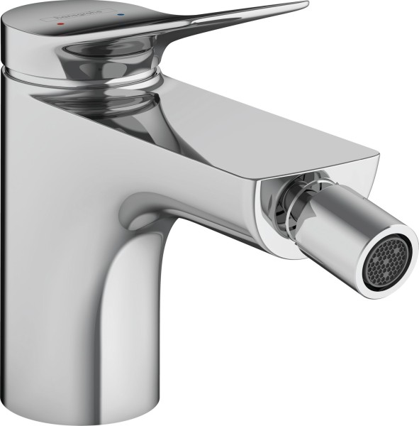 Hansgrohe Bidetmischer Vivenis mit Zugstangen-Ablaufgarnitur chrom, 75200000