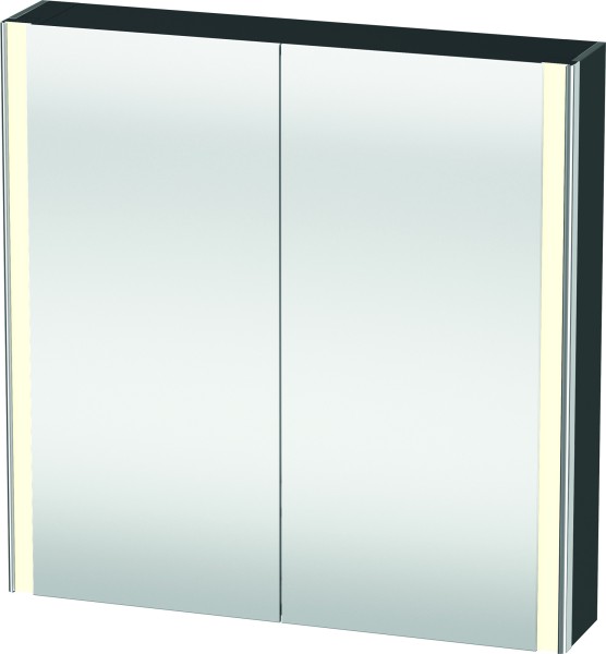 Duravit XSquare Spiegelschrank Graphit 800x155x800 mm - XS7112049492000