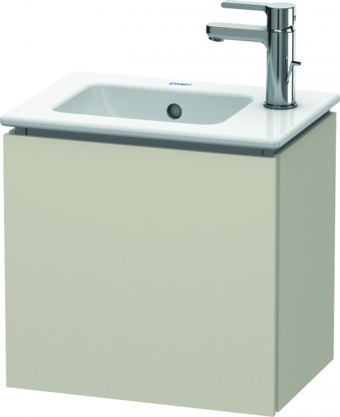 Duravit L-Cube Waschtischunterbau wandhängend Taupe Matt 420x294x400 mm - LC6272L9191