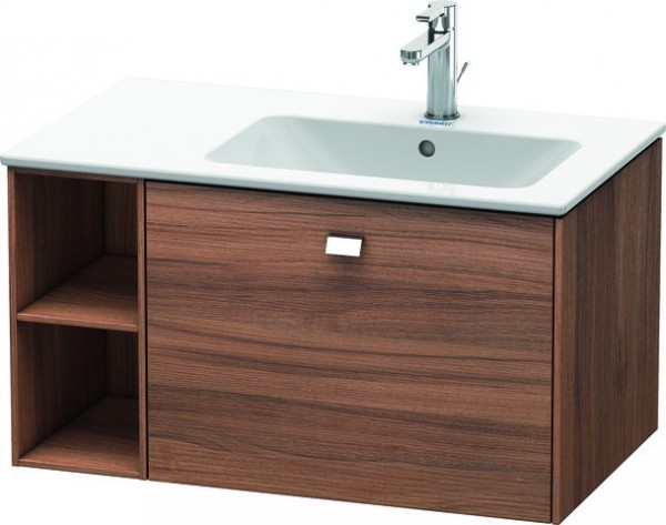 Duravit Brioso Waschtischunterbau wandhängend Nussbaum Matt 820x479x442 mm - BR401401079