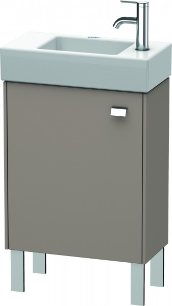 Duravit Brioso Waschtischunterbau bodenstehend Basalt Matt 484x239x570 mm - BR4431L1043