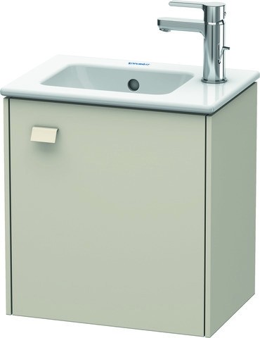 Duravit Brioso Waschtischunterbau wandhängend Taupe Matt 420x289x442 mm - BR4000R9191