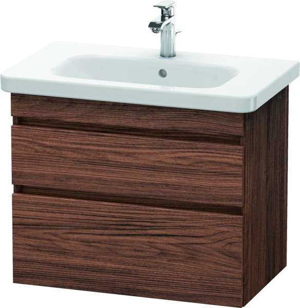 Duravit DuraStyle Waschtischunterbau wandhängend Nussbaum dunkel Matt 730x448x610 mm - DS648102121