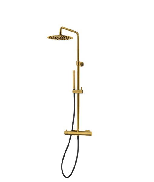 JEE-O Slimlime Shower Set, PVD gold matt, 800-6615