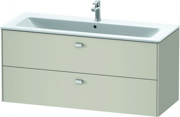 Duravit Brioso Waschtischunterbau wandhängend Taupe Matt 1220x479x553 mm - BR410401091