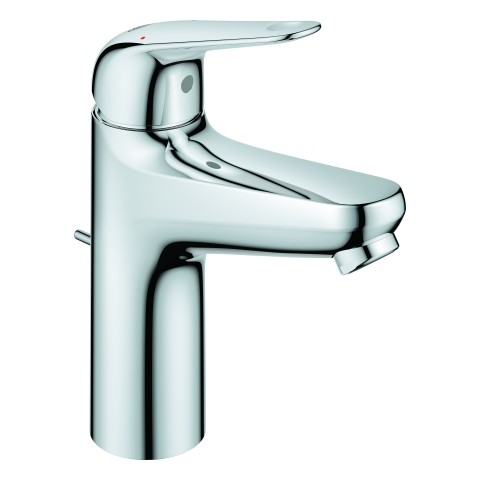 GROHE Waschtischarmatur Euroeco 24265_1 M-Size Zugstangen-Ablaufgarnitur chrom, 24265001