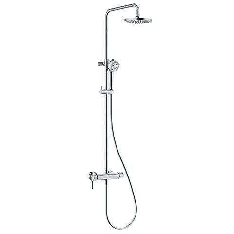 Kludi LOGO Einhebelmischer Dual Shower System chrom, 6808505-00