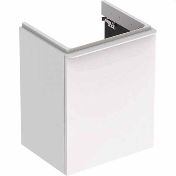 Geberit Smyle Square Unterschrank für Handwaschbecken, m. 1 Tür re 49,2x61,7x40,6cm, weiß, 500363001