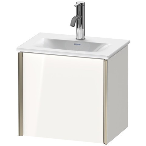 Duravit XViu Waschtischunterbau wandhängend Weiß Hochglanz 430x310x397 mm - XV4030LB122