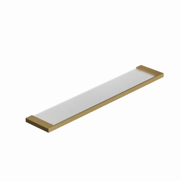 Kludi VELA C Glasablage Brushed Gold, 31973N0