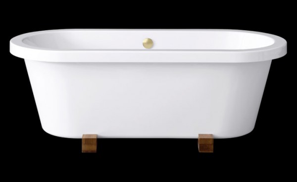 Tellkamp freistehende Badewanne Elegance Wood 180 x 80 cm, 0100-067-03-B/ME