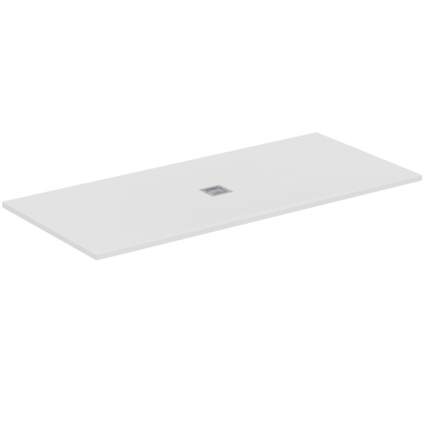 Ideal Standard Rechteck-Duschwanne Ultra Flat S + 2000x900mm Ablauf zentriert Weiss, T5618FR