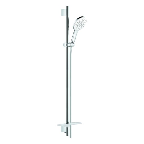 GROHE Brausestangenset Rainshower 130 SmartActive 26578 900mm moon white/chrom, 26578LS0