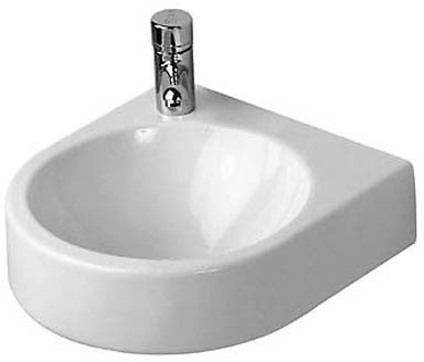 Duravit Architec Handwaschbecken Weiß Hochglanz 360 mm - 0766350008