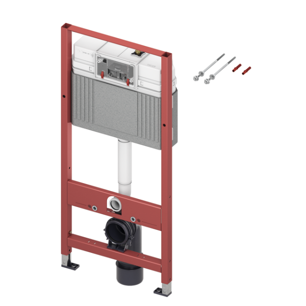 Tece base WC-Modul mit Base-Spülkasten, Bauhöhe 1120 mm, 9400401