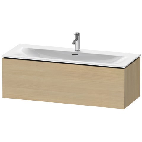 Duravit L-Cube Waschtischunterbau wandhängend Mediterrane Eiche Matt 1220x481x400 mm - LC6139071710A