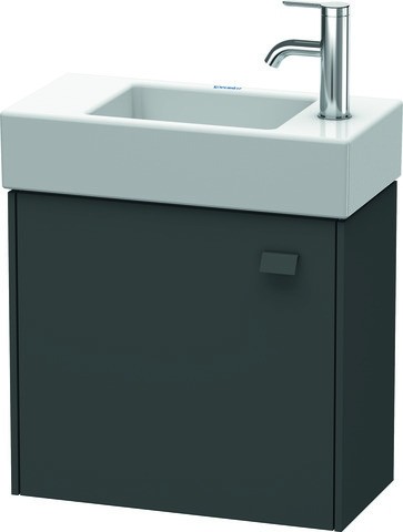 Duravit Brioso Waschtischunterbau wandhängend Graphit Matt 484x239x442 mm - BR4051L4949