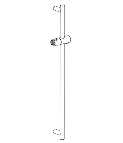 Schell Duschstange für Duschpaneel LINUS INOX, 292130699