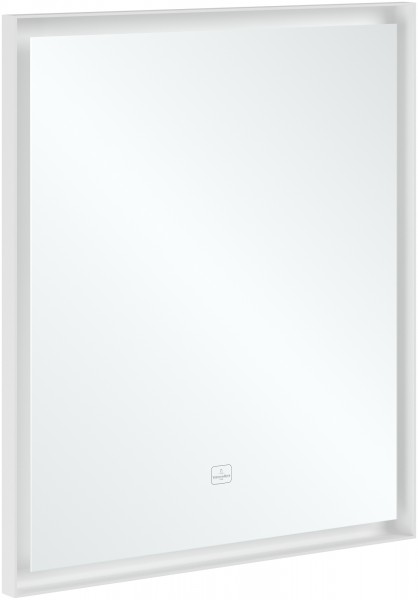 Villeroy & Boch Subway 3.0 Spiegel, mit Beleuchtung, 650 x 750 x 47,5 mm