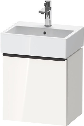 Duravit D-Neo Waschtischunterbau wandhängend Graphit Matt 434x322x440 mm - DE4217L10490000