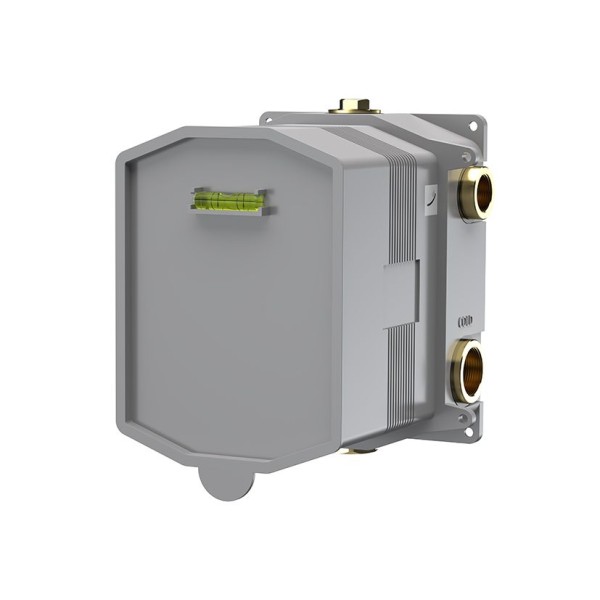 Steinberg Universal Unterputz Einbaukörper Thermostat mit Pushtronic für 2 oder 3 Verbraucher, farbl