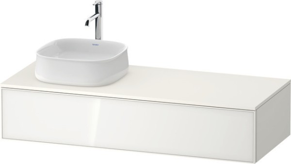 Duravit Zencha Konsolenwaschtischunterbau wandhängend Weiß n/a & Supermatt 1300x550x281 mm - ZE4812L