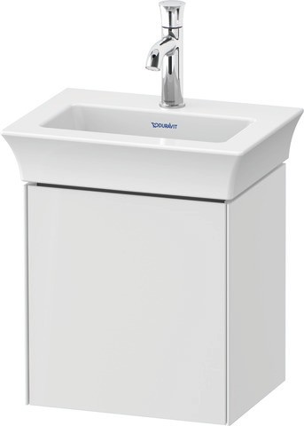 Duravit White Tulip Waschtischunterbau wandhängend Weiß Hochglanz 384x298x410 mm - WT4240L8585