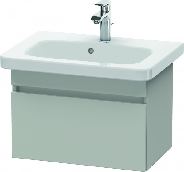 Duravit DuraStyle Waschtischunterbau wandhängend Betongrau Matt 580x368x398 mm - DS637900707