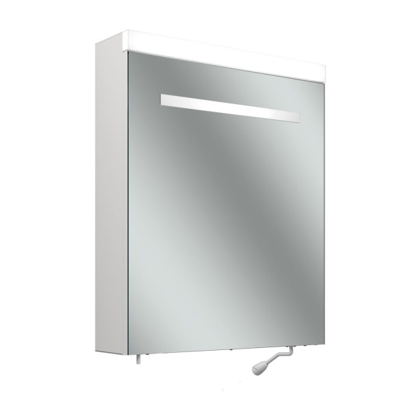 Schneider Spiegelschrank CARE Line Comfort LED 60/1/K/LED/R, 3000K, weiss, 193.262.02.0201